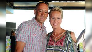 Sonja Zietlow mit Ehemann Jens Oliver Haas bei einem Sommerfest in München im Jahr 2016.