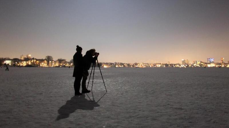 Fotosession bei Vollmond