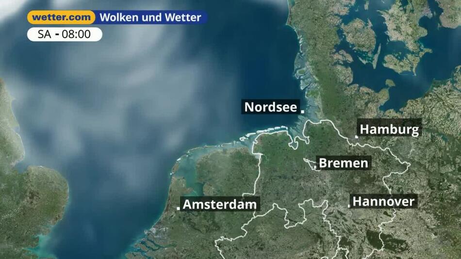 "Nordsee: Dein Wetter für Deine Region!"