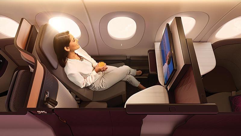 Neue Business Class von Qatar Airways