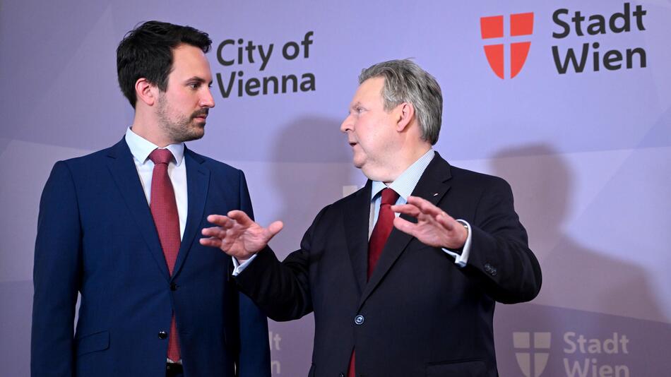 Christoph Wiederkehr und Michael Ludwig