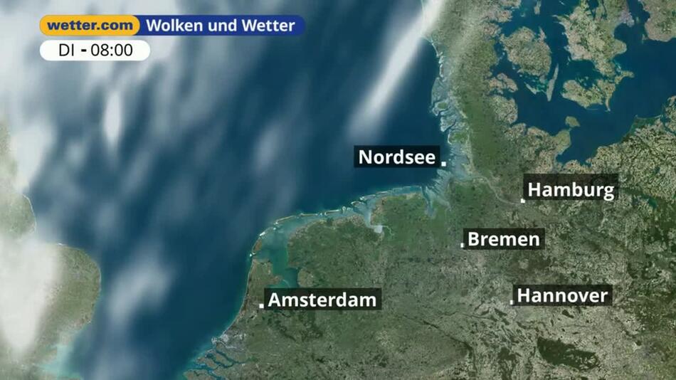 "Nordsee: Dein Wetter für Deine Region!"