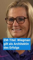 Engländerinnen holen Fußball-EM: Wiegman gilt als Architektin des Erfolgs