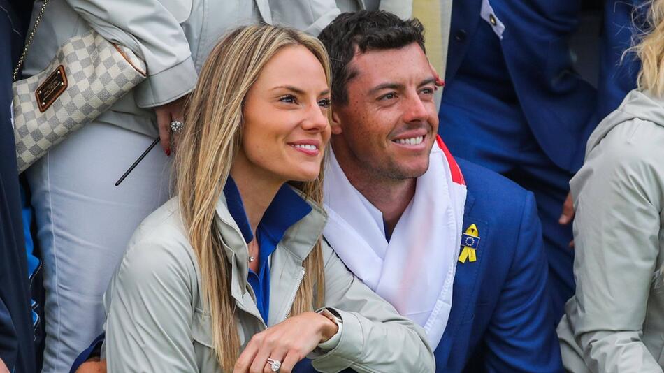 Erica Stoll und Rory McIlroy sind seit 2017 verheiratet - und bleiben es nun auch.