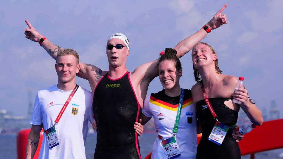 Schwimm-WM in Singapur - Freiwasser