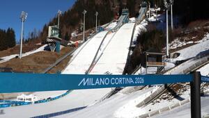 Die Handgranate wurde in der Nähe der Skisprungschanzen in Predazzo gefunden.