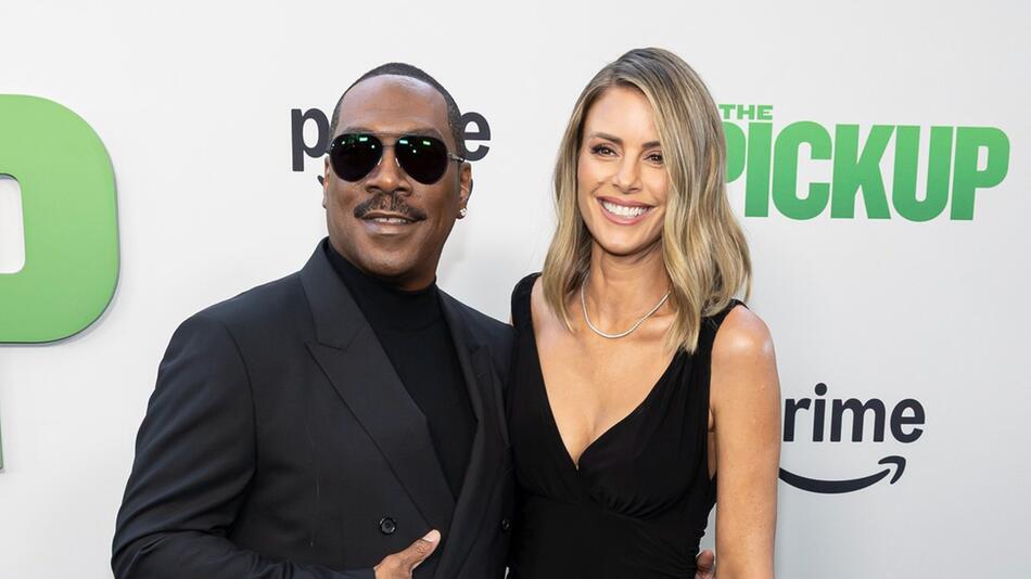 Eddie Murphy mit Gattin Paige Butcher bei der Premiere seines neuen Films "The Pickup".