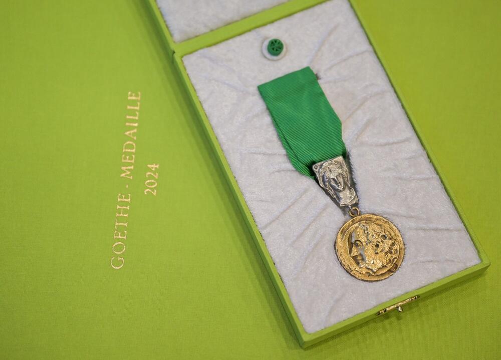 Verleihung der Goethe-Medaille