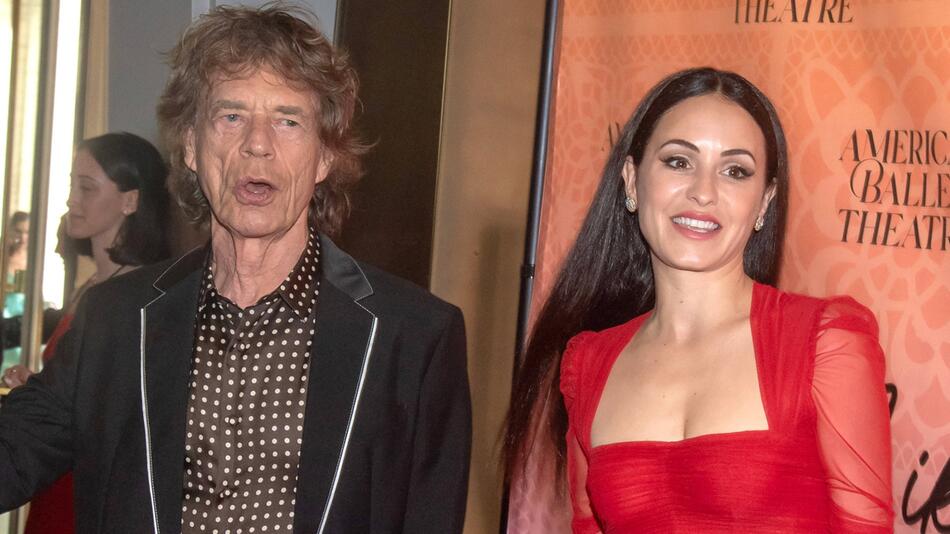 Mick Jagger und Melanie Hamrick