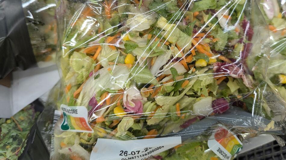 Salat aus dem Plastikbeutel - ein Gesundheitsrisiko?