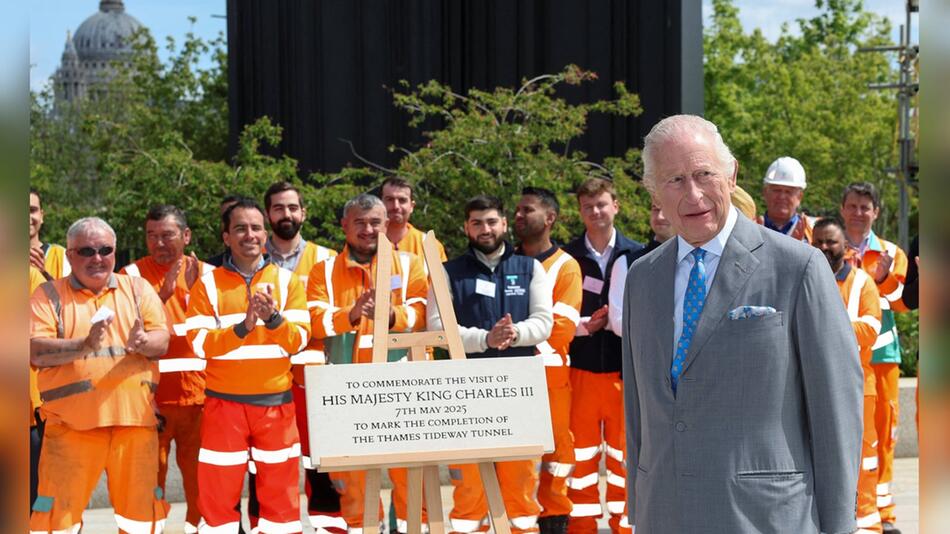 König Charles konnte ein Großprojekt in London eröffnen, das rund ein Jahrzehnt bis zur ...