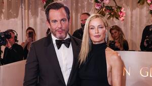 Will Arnett und Carolyn Murphy bei den Golden Globes im Januar 2026.