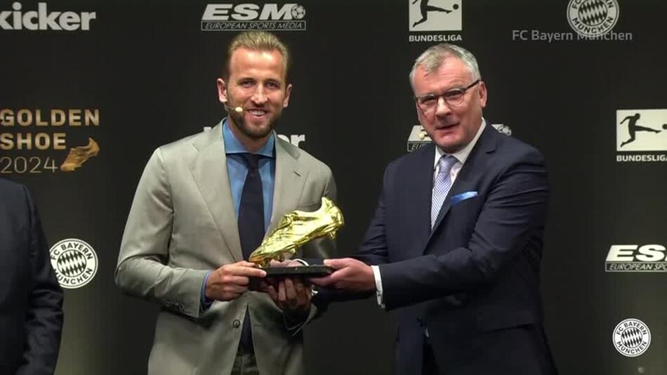 Goldener Schuh für Harry Kane