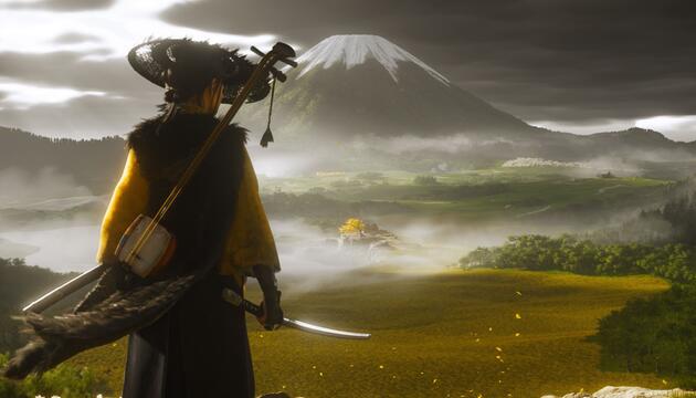 Screenshot vom Spiel "Ghost of Yotei"
